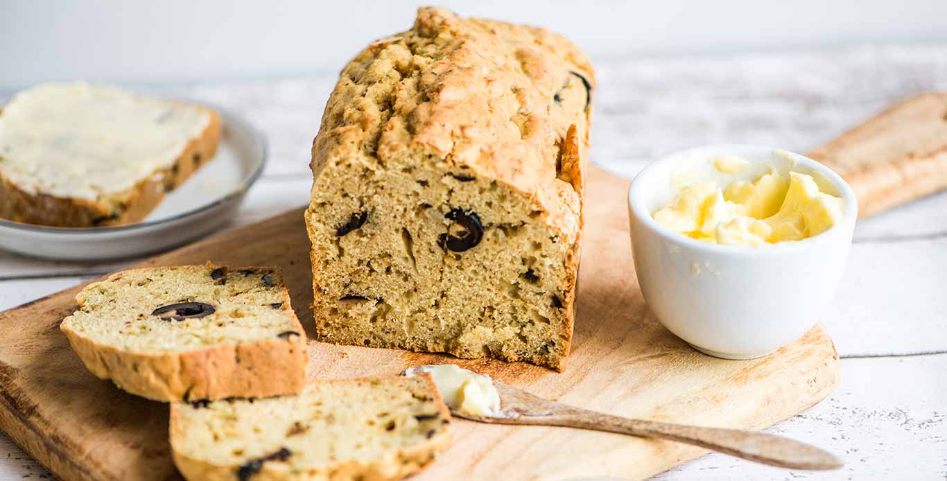 Black Olive No Yeast Quick Bread 